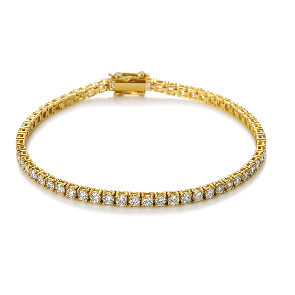 5.02 ct Round Diamond Tennis Bracelet