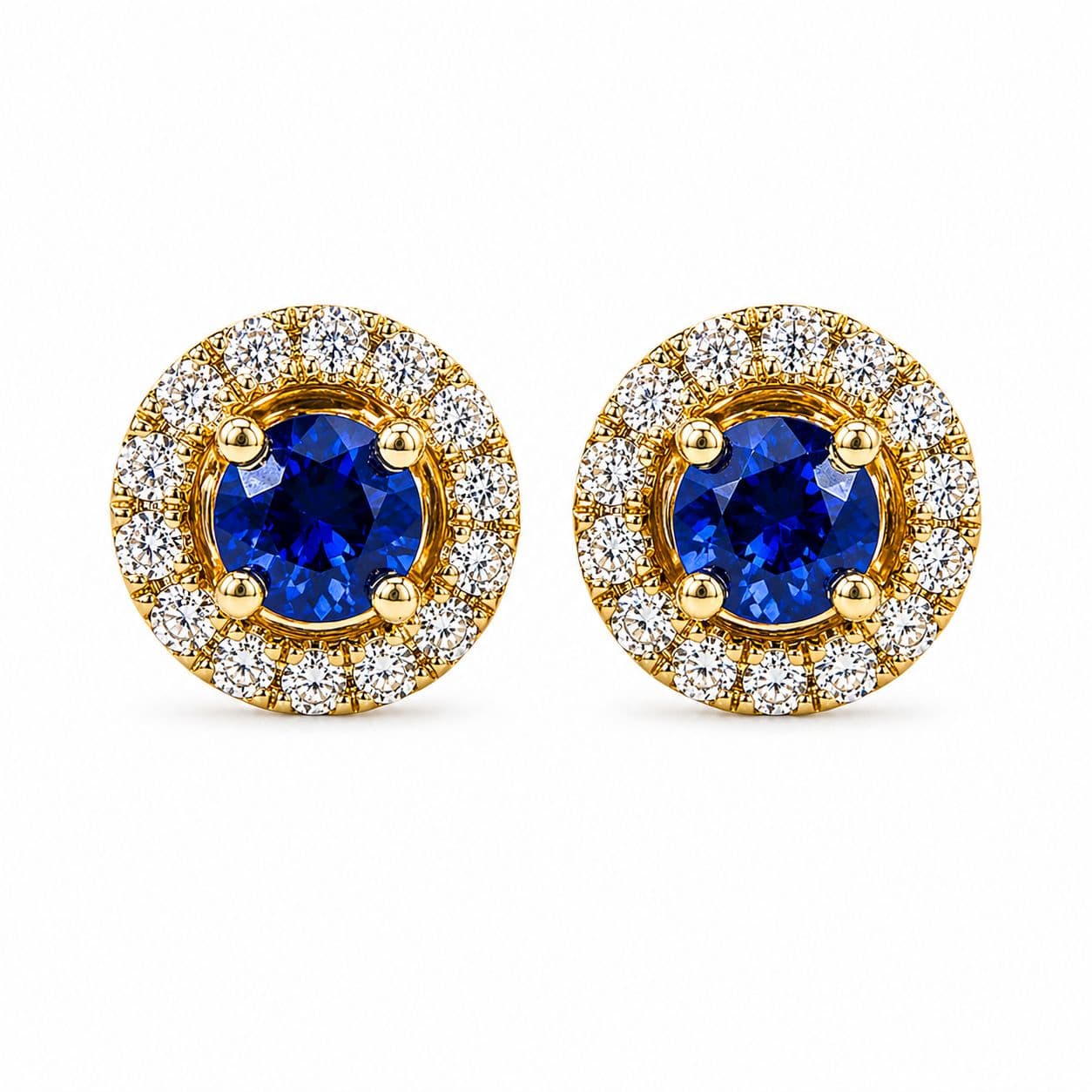 .62 ct Sapphire and Diamond Jacket Earrings