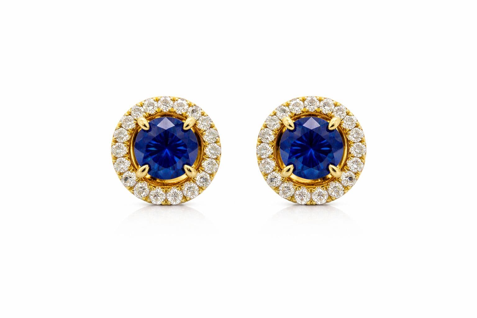 1.59 ct Sapphire and Diamond Jacket Earrings
