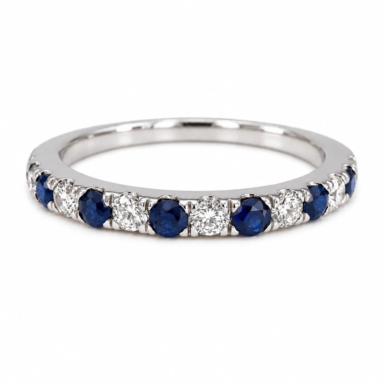 Eternity Band Alternating with Diamond